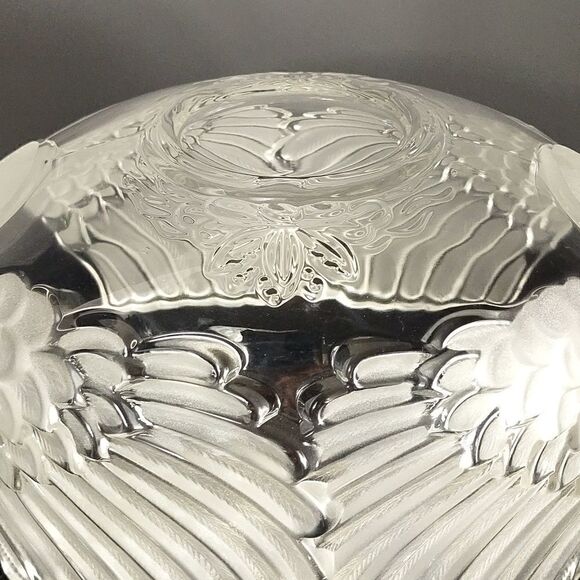 Vintage 1980s Mikasa Walther Crystal Swan Bowl - Picture 7 of 9